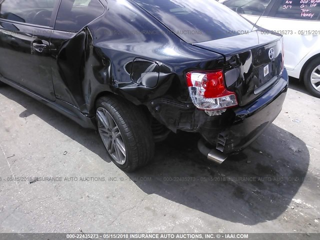 JTKJF5C76C3043889 - 2012 TOYOTA SCION TC 黑色 照片 6