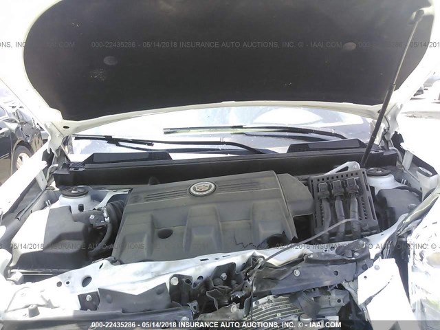 3GYFNCE30ES599184 - 2014 CADILLAC SRX PERFORMANCE COLLECTION Ақ фото 10