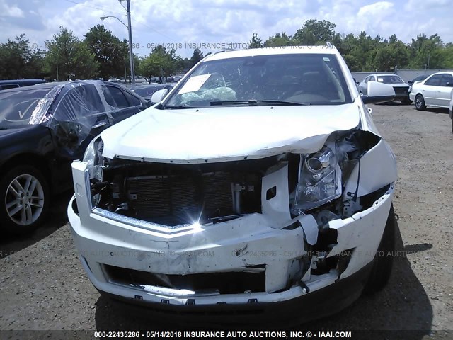 3GYFNCE30ES599184 - 2014 CADILLAC SRX PERFORMANCE COLLECTION Ақ фото 6