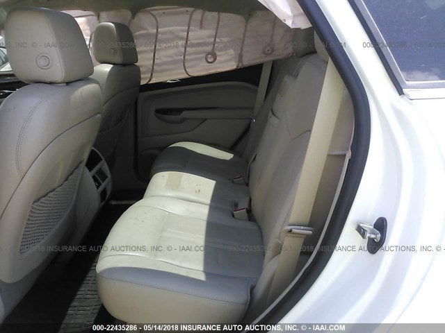 3GYFNCE30ES599184 - 2014 CADILLAC SRX PERFORMANCE COLLECTION Ақ фото 8