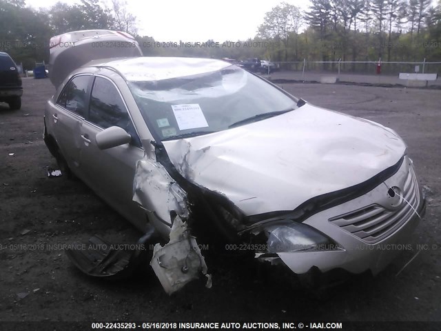 4T1BE46K48U213186 - 2008 TOYOTA CAMRY CE/LE/XLE/SE GOLD photo 1