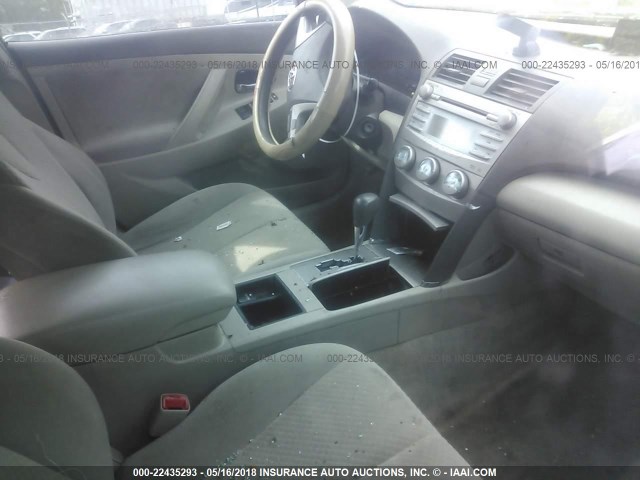 4T1BE46K48U213186 - 2008 TOYOTA CAMRY CE/LE/XLE/SE GOLD photo 5