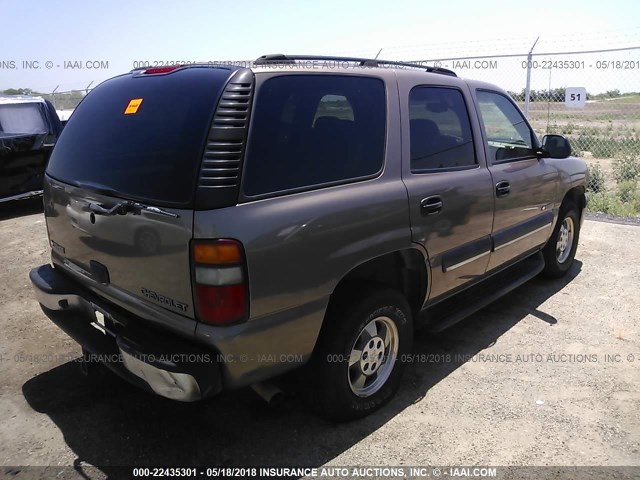 1GNEC13Z23R179937 - 2003 CHEVROLET TAHOE C1500 TAN photo 4