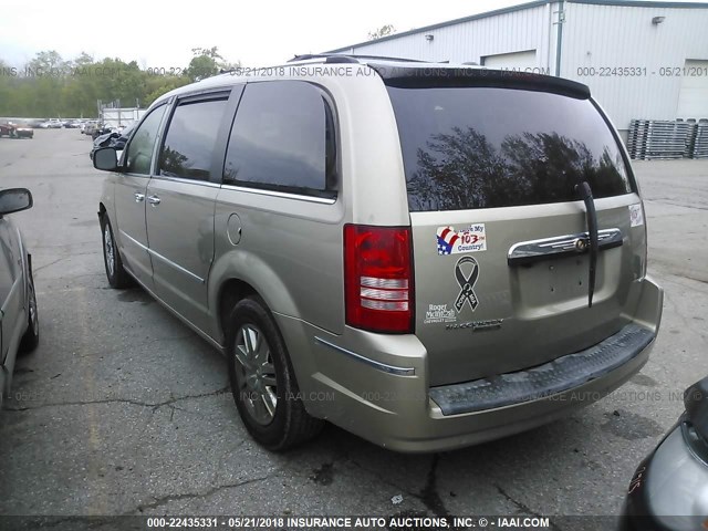 2A8HR64X48R148536 - 2008 CHRYSLER TOWN & COUNTRY LIMITED CREAM photo 3