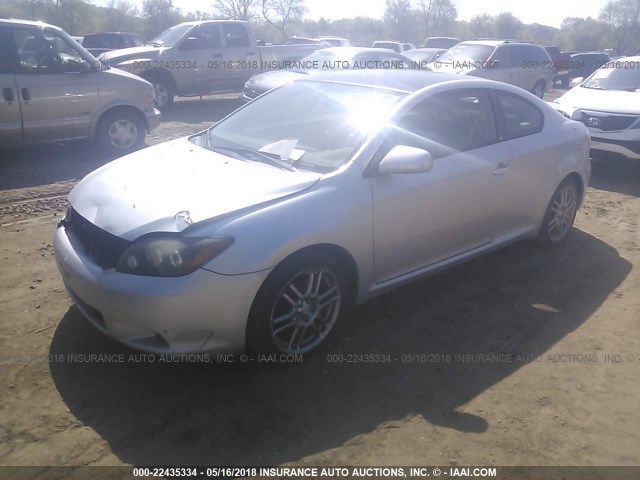 JTKDE167780246867 - 2008 TOYOTA SCION TC 银色 照片 2