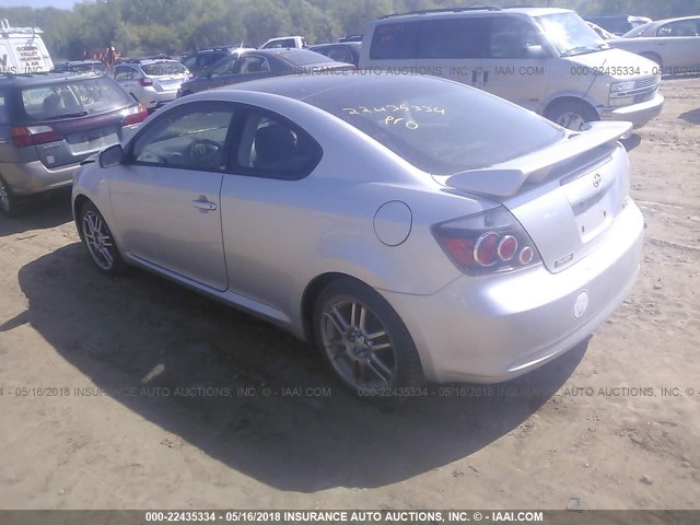 JTKDE167780246867 - 2008 TOYOTA SCION TC 银色 照片 3