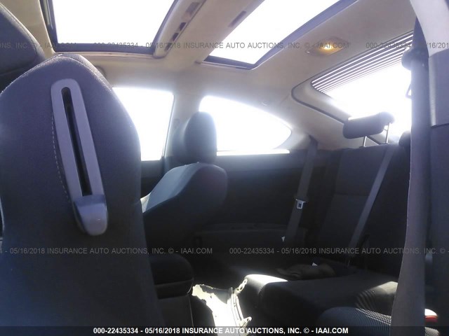 JTKDE167780246867 - 2008 TOYOTA SCION TC 银色 照片 8