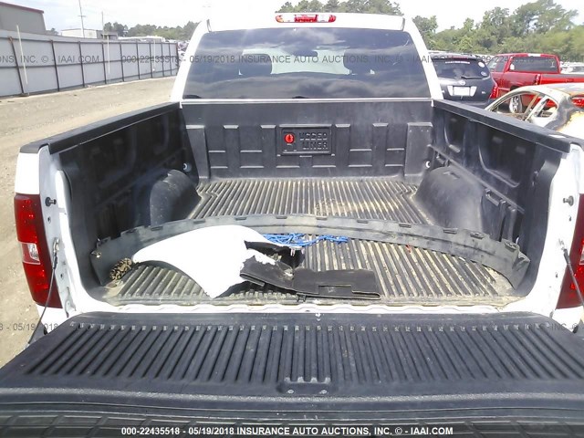 3GCPCSEAXBG132300 - 2011 CHEVROLET SILVERADO C1500 LT WHITE photo 8