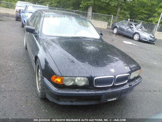 WBAGG8342YDN77850 - 2000 BMW 740 I AUTOMATIC BLACK photo 6