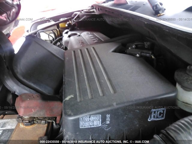 4T1BE46K68U767202 - 2008 TOYOTA CAMRY CE/LE/XLE/SE BLACK photo 10