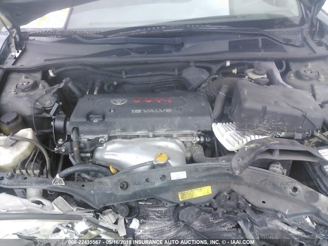 4T1BE32K36U127445 - 2006 TOYOTA CAMRY LE/XLE/SE 绿色 照片 10