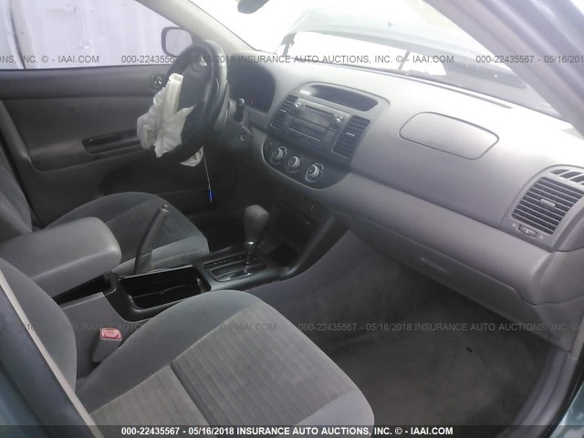 4T1BE32K36U127445 - 2006 TOYOTA CAMRY LE/XLE/SE 绿色 照片 5