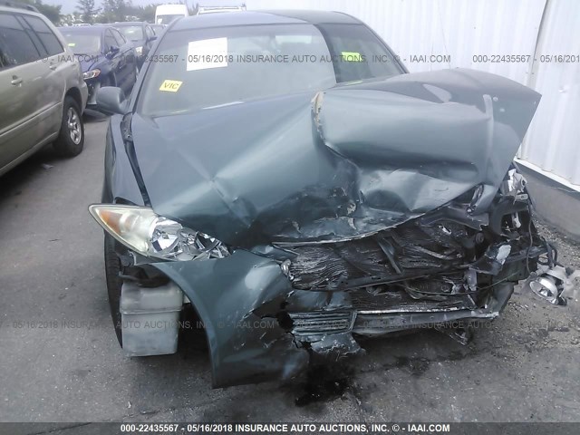 4T1BE32K36U127445 - 2006 TOYOTA CAMRY LE/XLE/SE 绿色 照片 6