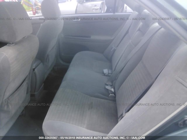 4T1BE32K36U127445 - 2006 TOYOTA CAMRY LE/XLE/SE 绿色 照片 8