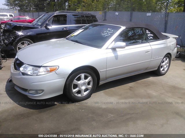2T1FF28P32C558598 - 2002 TOYOTA CAMRY SOLARA SE/SLE Boz foto 2