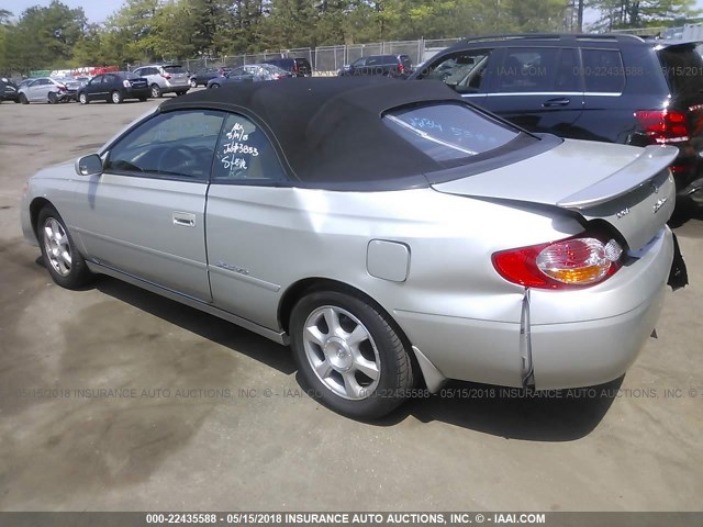 2T1FF28P32C558598 - 2002 TOYOTA CAMRY SOLARA SE/SLE Boz foto 3