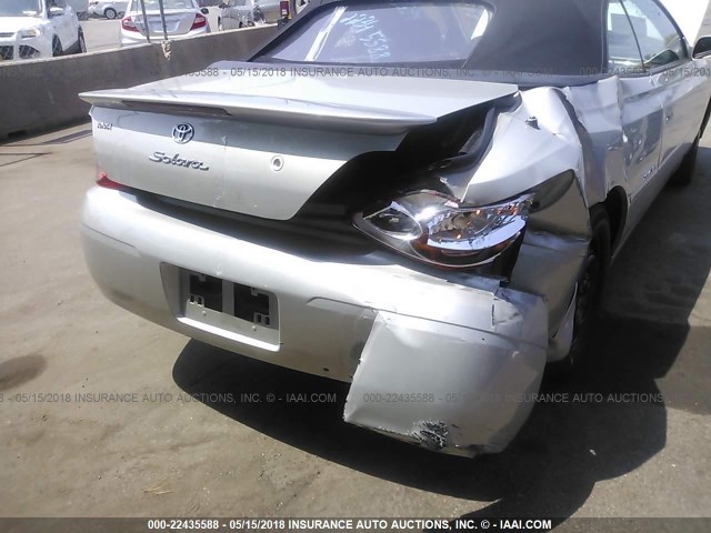 2T1FF28P32C558598 - 2002 TOYOTA CAMRY SOLARA SE/SLE Boz foto 6