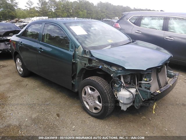 2T1BU4EE6AC365587 - 2010 TOYOTA COROLLA S/LE/XLE GREEN photo 1