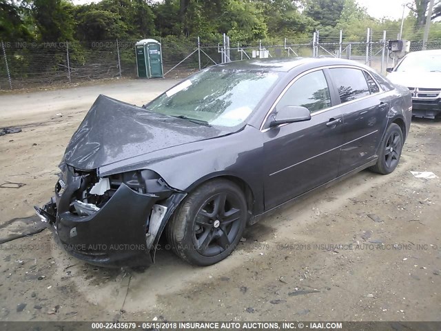 1G1ZB5E08CF273592 - 2012 CHEVROLET MALIBU LS GRAY photo 2