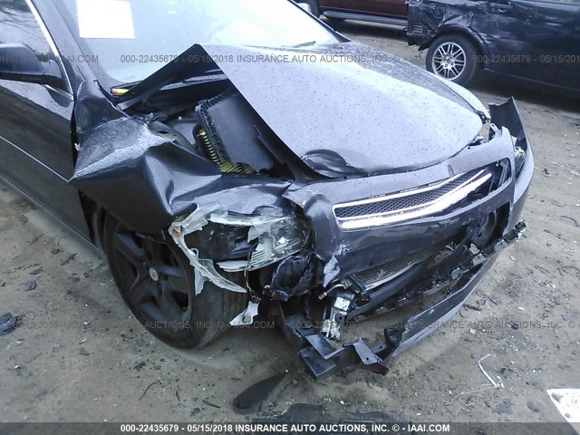 1G1ZB5E08CF273592 - 2012 CHEVROLET MALIBU LS GRAY photo 6