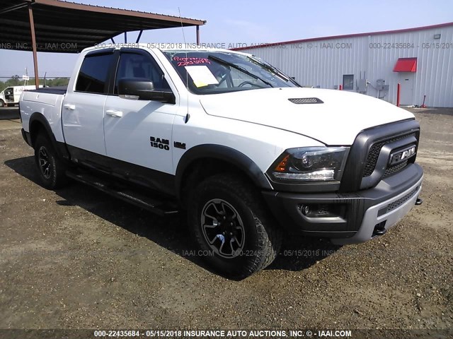 1C6RR7YTXFS751440 - 2015 RAM 1500 REBEL WHITE photo 1