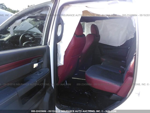 1C6RR7YTXFS751440 - 2015 RAM 1500 REBEL თეთრი ფოტო 8