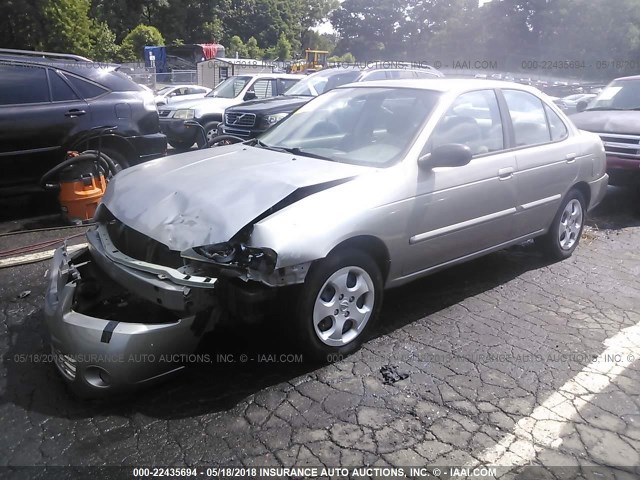 3N1CB51D76L603905 - 2006 NISSAN SENTRA 1.8/1.8S Champagne photo 2