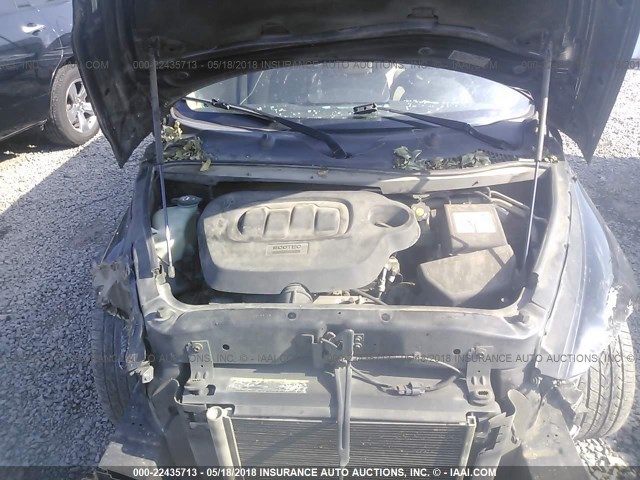 3GNBAADB4AS603431 - 2010 CHEVROLET HHR LS BLACK photo 10