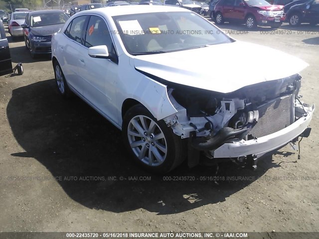 1G11D5SL0FF326716 - 2015 CHEVROLET MALIBU 2LT WHITE photo 1