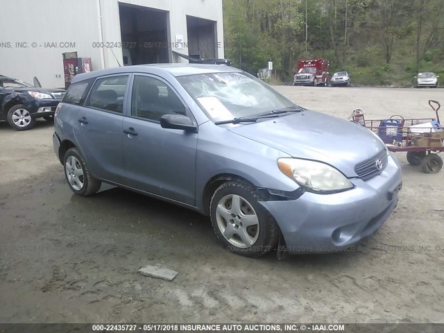2T1LR32E55C354610 - 2005 TOYOTA COROLLA MATRIX XR BLUE photo 1