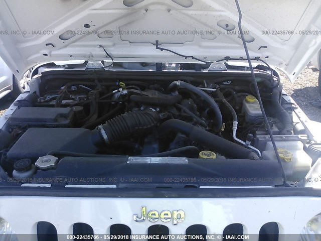 1J4AA2D10BL544574 - 2011 JEEP WRANGLER SPORT 白色 照片 10