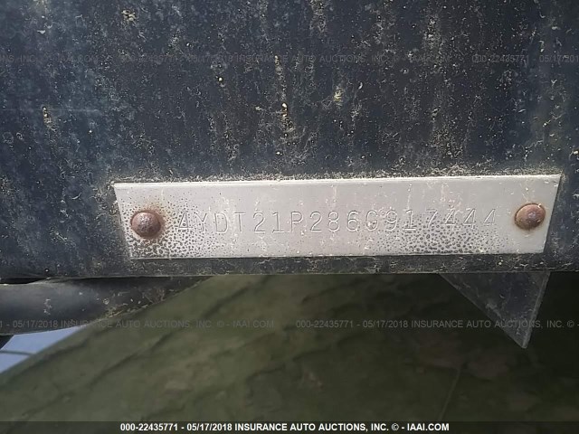 4YDT21P286G917444 - 2006 KEYSTONE OUTBACK WHITE photo 9