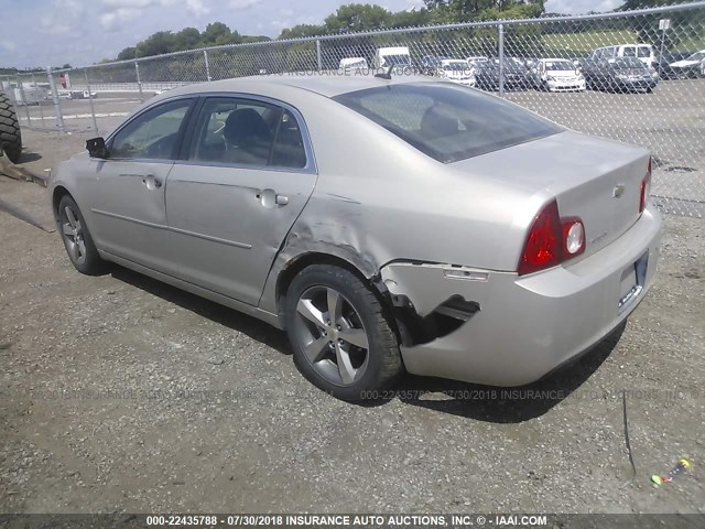 1G1ZC5E13BF108991 - 2011 CHEVROLET MALIBU 1LT 棕色 照片 3