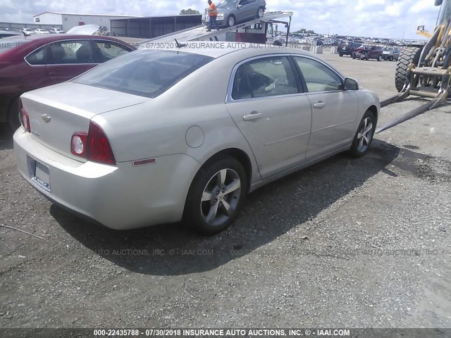 1G1ZC5E13BF108991 - 2011 CHEVROLET MALIBU 1LT 棕色 照片 4