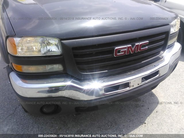 2GTEK19V731203657 - 2003 GMC NEW SIERRA K1500 BLACK photo 6