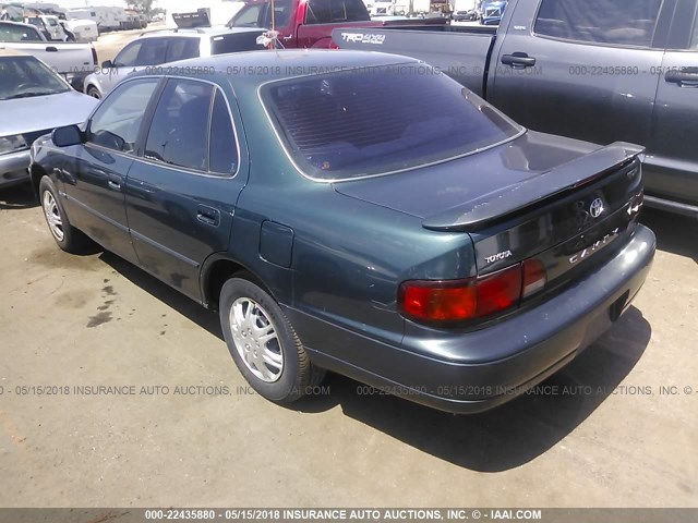 4T1BG12K0TU790157 - 1996 TOYOTA CAMRY DX/LE/XLE GREEN photo 3