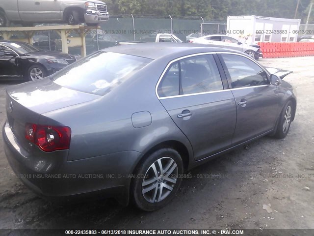 3VWRF71K36M698301 - 2006 VOLKSWAGEN JETTA 2.5 GRAY photo 4