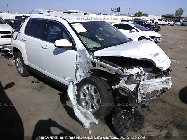 2GKALMEKXD6351156 - 2013 GMC TERRAIN SLE WHITE photo 1