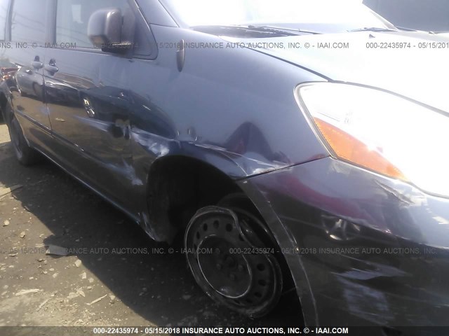 5TDZK23C68S112135 - 2008 TOYOTA SIENNA CE/LE GRAY photo 6