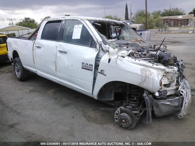 3C6UR5JL7FG556962 - 2015 RAM 2500 SLT WHITE photo 1