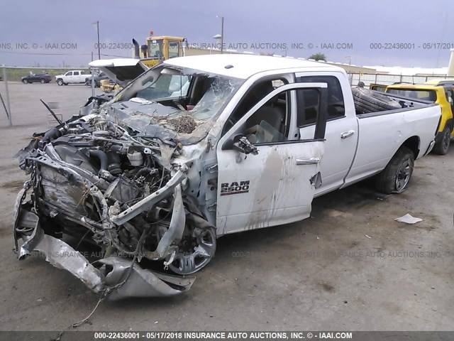 3C6UR5JL7FG556962 - 2015 RAM 2500 SLT WHITE photo 2