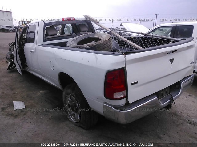 3C6UR5JL7FG556962 - 2015 RAM 2500 SLT WHITE photo 3