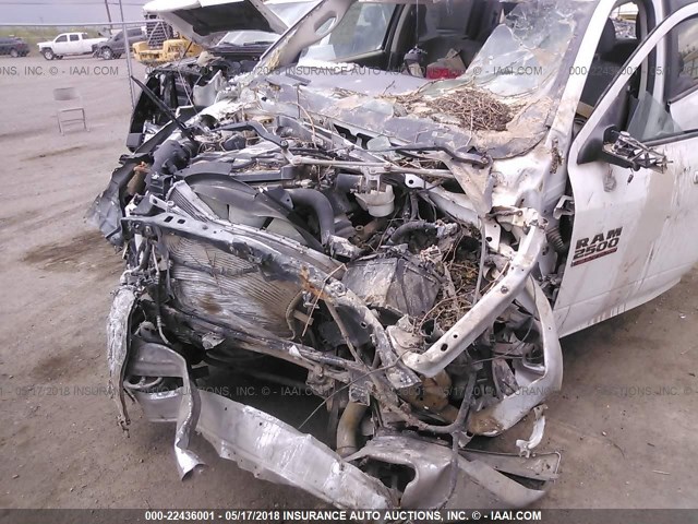 3C6UR5JL7FG556962 - 2015 RAM 2500 SLT WHITE photo 6