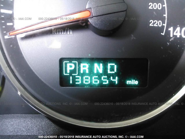 1J8HH48N36C226262 - 2006 JEEP COMMANDER BLACK photo 7