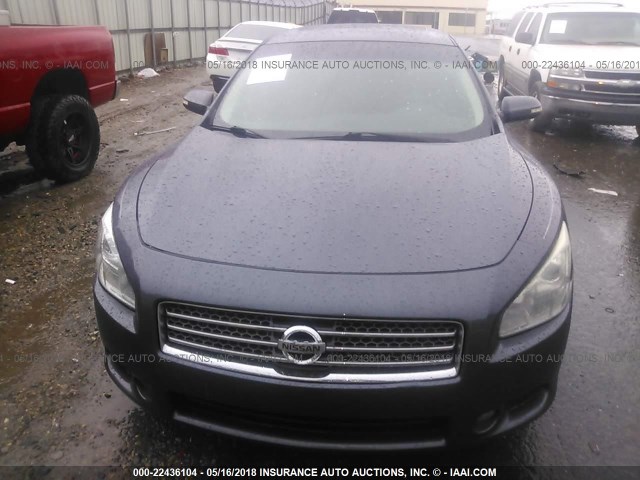 1N4AA51E99C808681 - 2009 NISSAN MAXIMA S/SV GRAY photo 6