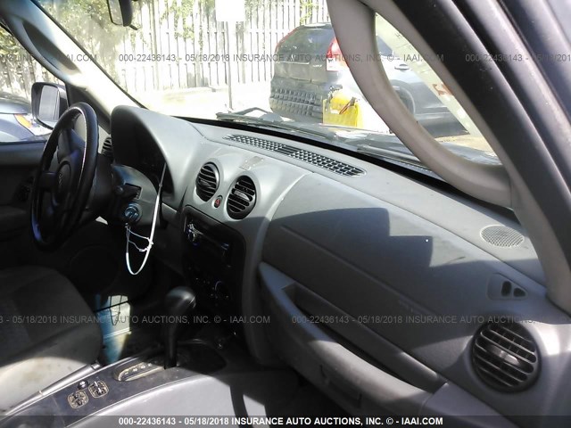 1J4GL48K65W578511 - 2005 JEEP LIBERTY SPORT Mavi foto 5