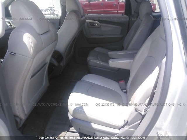 1GNLRGED7AS124321 - 2010 CHEVROLET TRAVERSE LT SILVER photo 8