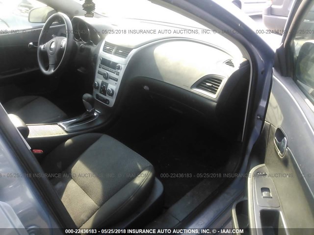 1G1ZH57B184294381 - 2008 CHEVROLET MALIBU 1LT 蓝色 照片 5