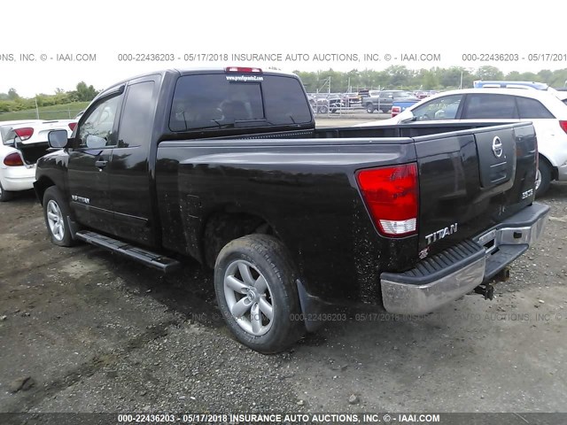 1N6AA0CJ3AN323322 - 2010 NISSAN TITAN XE/SE/LE/PRO-4X BLACK photo 3