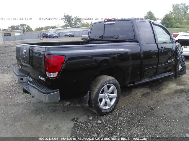 1N6AA0CJ3AN323322 - 2010 NISSAN TITAN XE/SE/LE/PRO-4X BLACK photo 4